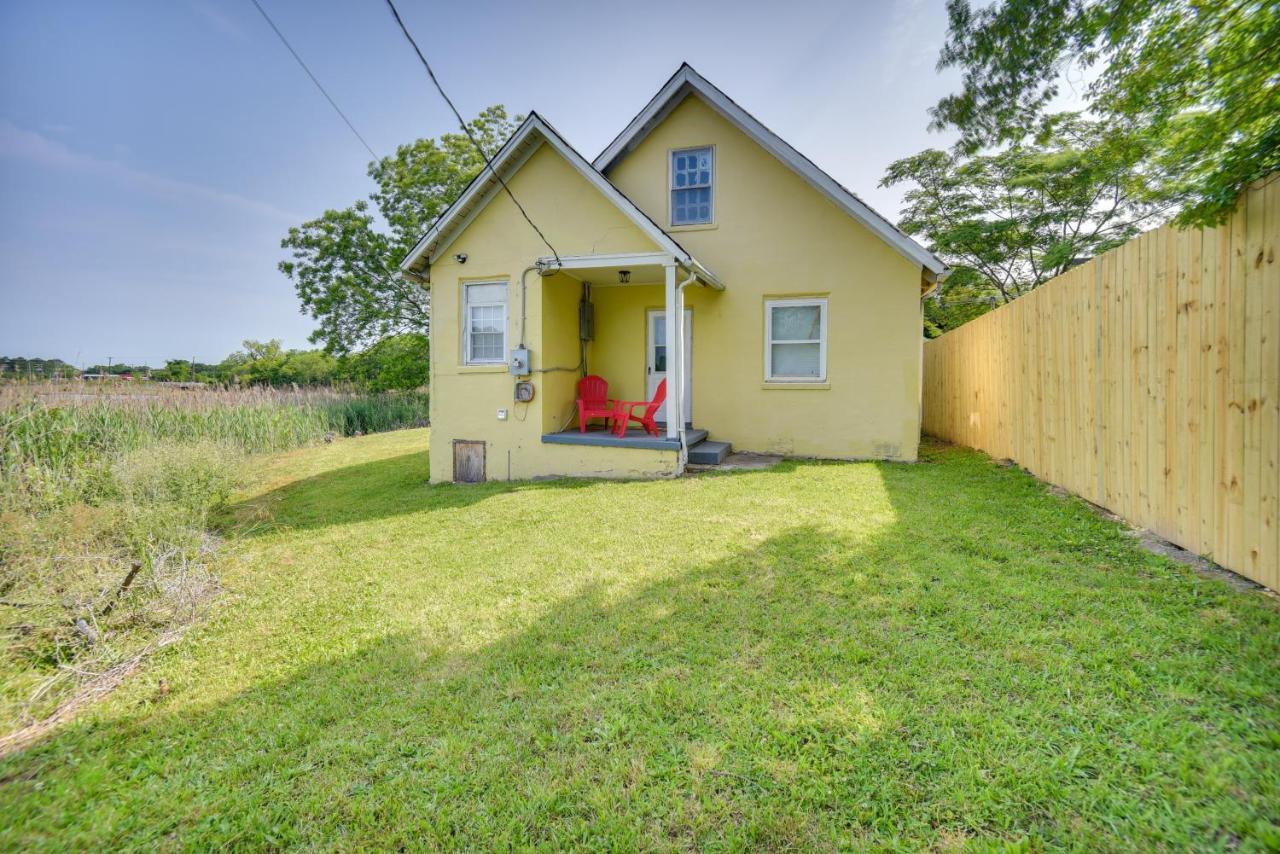 Charming Newport News Cottage Less Than 1 Mi To Ocean! Hampton Exteriér fotografie